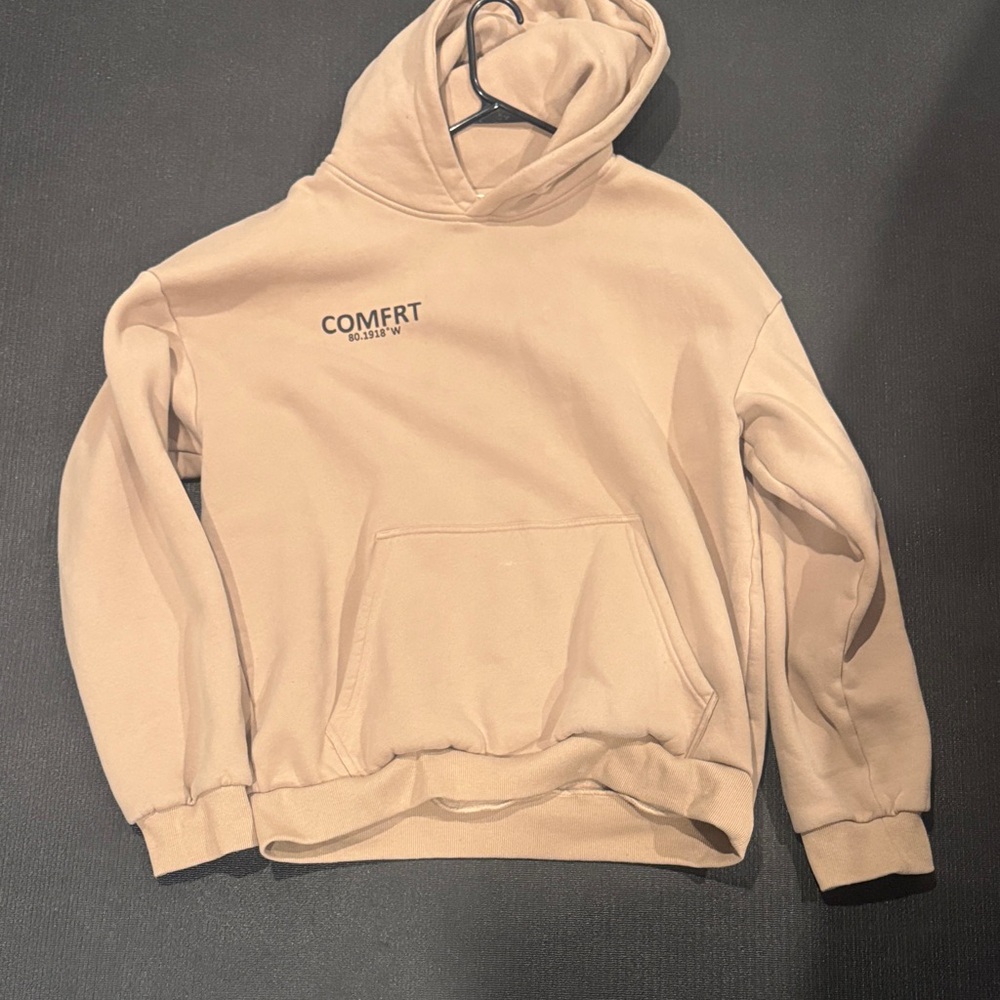 Comfort Beige Men's Hoodie